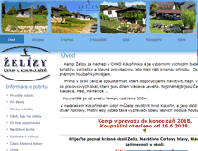 Tablet Screenshot of krejza.zelizy.cz